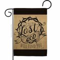 Patio Trasero G135255-BO God will find you Religious Bible Verses Dbl-Sided Decorative Garden Flag, Multi Color PA3920053